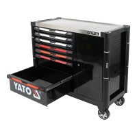 Įrankių spintelė ant ratukų, 7 stalčiai